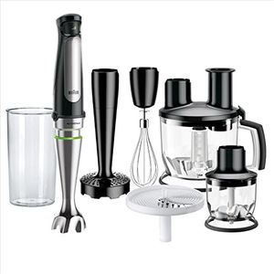 Braun MultiQuick 7 - Staafmixer - Zilver - Zwart