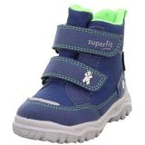 Superfit HUSKY1 warm gevoerde modieuze laarzen, blauw/lichtgroen 8030, 19 EU, Blauw lichtgroen 8030, 19 EU