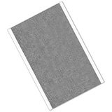 TapeCase 3380 aluminiumfolie, 3,8 x 12,7 cm, zilverkleurig, 3 m plakband, -30 tot 260 graden, 0,0033 inch dikte, 12,7 cm lang, 3,8 cm breed, 100 stuks