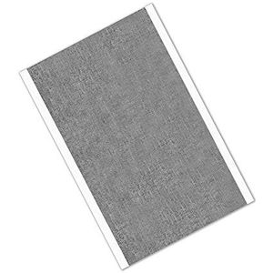 TapeCase 3380 aluminiumfolie, 3,8 x 12,7 cm, zilverkleurig, 3 m plakband, -30 tot 260 graden, 0,0033 inch dikte, 12,7 cm lang, 3,8 cm breed, 100 stuks