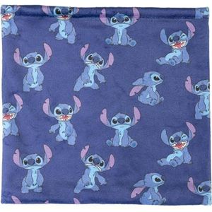 Stitch - Kraagslip - Blauw - Gemaakt van 100% Polyester - Design met Stiksel