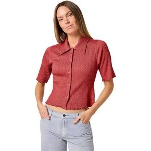 Wrangler - Smocked Overhemd - Korte Mouwen