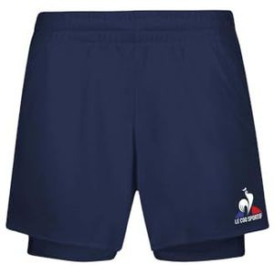 Le Coq Sportif Tennis Shorts Nr. 1 W Jurk Blues/New Optic Dress Blues/New Optical White M Dames, jurk blauw/nieuw optisch wit, M
