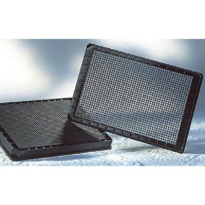 Greiner Bio-One 781896 Screening plaat 384 dozen zwart ondoorzichtig SensoPlate bodem glas 16 stuks