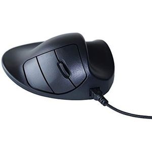 HIPPUS HandShoe Mouse rechts S | optische muis | ergonomisch ontwerp - preventie tegen muisarm/tennisarm (RSI syndroom) - bijzonder armvriendelijk | 2 toetsen