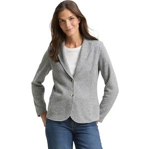 TOM TAILOR Damesblazer, 21373 - Medium Silver Grey Melange, XL