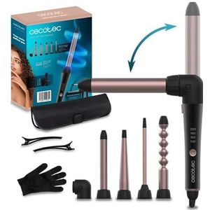 Cecotec - Surfcare Multiwaves - Krultang - Met 5 Opzetstukken - 90 Graden Hoek