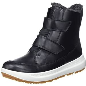 Ecco SOLICE Mid-Cut Boot, Zwart/Zwart, 40 EU