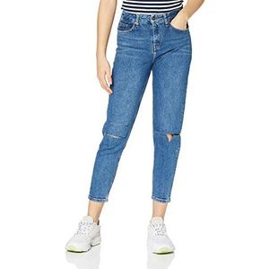 Lee Cooper Marlyn Mom Fit Jeans voor dames, blauw, 30W x 29L