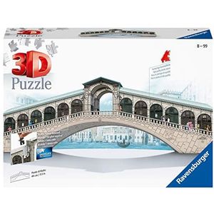 Ravensburger 3D Puzzel Ponte De Rialto Venetie (216 Stukjes)