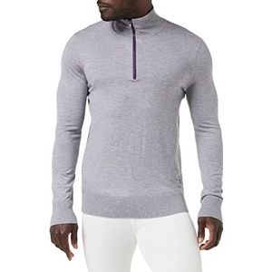 A|C Sport Performance Quarter Cardigan voor heren, Lichtgrijs, M