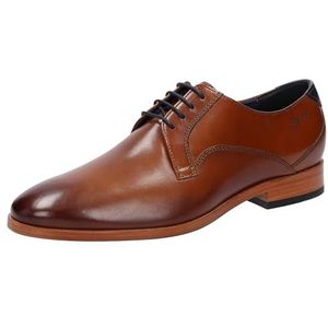 Sioux Heren Geriondo Oxford plat, Cognac., 40 EU