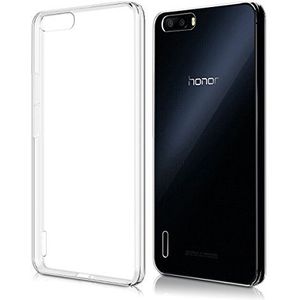 kwmobile Hoes voor Huawei Honor 6 Plus - TPU siliconen backcover case mobiele telefoon beschermhoes - cover helder transparant