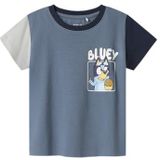 T-shirt - Motiefprint - Jersey - Ronde Hals - Kwartmouw - Normale Pasvorm