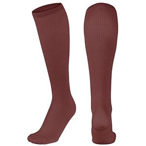 Champro Standard Featherweight Multi-Sport Socks, Cardinal, Medium