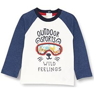Chicco T-shirt met lange mouwen voor kinderen, wit, 056 Baby Boys