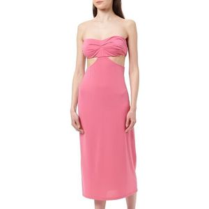 COBIE Dames midi-jurk met cut-outs 19227026-CO01, roze, S, Midi-jurk met cut-outs, S