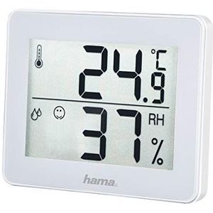 Xavax Digitale koelkastthermometer om te plakken in de vriezer, koelkast, diepvriezer, wijnkoelkast, minibar, min. -3 graden, max. +3 graden, wit