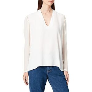 7 For All Mankind Dames JSFL5040WG Blouse, Wit, XS