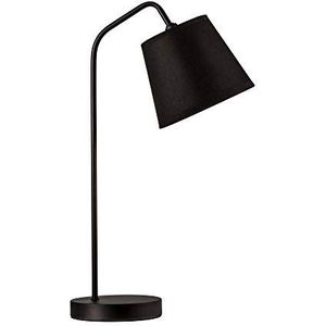Pauleen 48082 True Elegance tafellamp (Vermogen_Naming) E14 bureaulamp zwart tafel lamp 230V metaal/stof