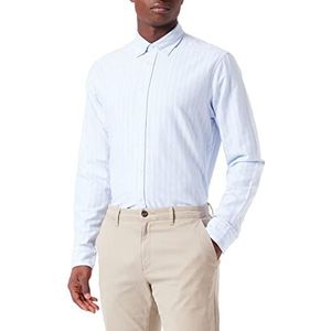 Seidensticker Heren 255480 Hemd, lichtblauw, 46