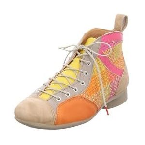 Think! dames GUAD2 chromfrei gegerbte nachhaltige Stiefelette, FUXIA/KOMBI 9090
