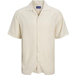 Jorcabana Varenna Slub Shirt Ss, antiek wit., XS