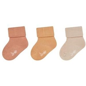 Sterntaler Uniseks babysokken, 3-delig, effen, beige, 14