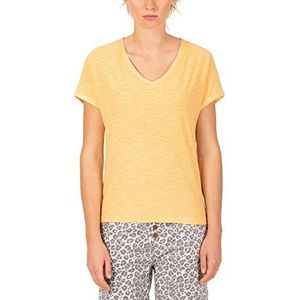 Timezone Oversized T-shirt voor dames, Geel (pastel Orange 7019), XS