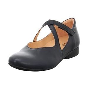 Think! dames GUAD2 chromfrei gegerbte nachhaltige Halbschuhe, NAVY 8070