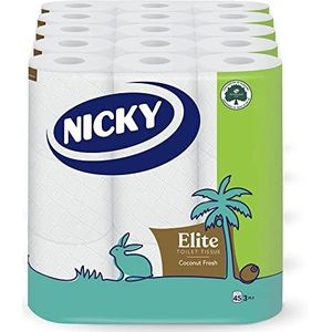 Nicky Elite Coconut 45 rol Toiletweefsel