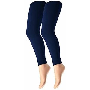 Camano Unisex Kinderen Online Children Fijne Sustainable Leggings 40DEN 4-pack sokken, totaal eclipse, 98/116, total eclipse, 146 cm