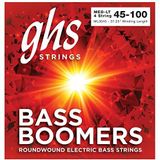 GHS BASS BOOMERS String Set Voor Elektrische Bas - ML3045 - Medium Licht - Lange Schaal - 045/100