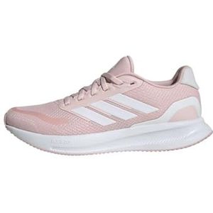 adidas Dames Runfalcon 5 Running Shoes, Sandy Pink/Cloud White/Core Black, 38 2/3 EU