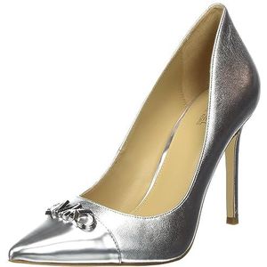 Michael Kors Parker Pump, schoen met hak voor dames, zilver, 42,5 EU, Zilver, 42.5 EU