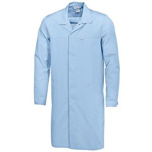 BP 1673-500-11-Sn unisex jas, 1/1 mouw met verstelbare split aan de manchet, 210,00 g/m² stofmix, lichtblauw, Sn
