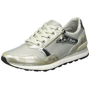 s.Oliver dames 23635 sneakers, Zilver Silver 941, 36 EU