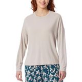 Schiesser Dames slaapshirt lange mouwen modal-mix + Relax nachthemd, Beige_182051, 34