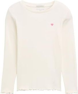 T-shirt - Effen - Jersey - Ronde Hals - Lange Mouw