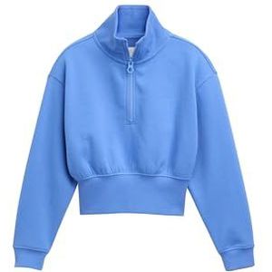 TOM TAILOR Sweatshirt voor meisjes voor kinderen, 18712 - Sicilian Blauw, 164