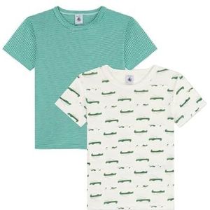 Petit Bateau T-shirt voor kinderen, van katoen, korte mouwen, bedrukt, Variant 1:, 24 Maanden