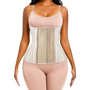 ECOWALSON Taille Trainer voor vrouwen Corset Cinher Body Shaper met stalen botten en extender