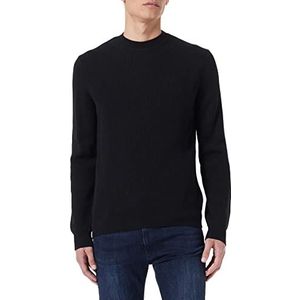 Sisley Mens L/S 109KS100X Sweater, Black 700, S