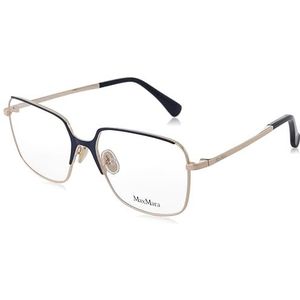 MaxMara Damesbril, Glanzend rosé-goud, 56/17/140