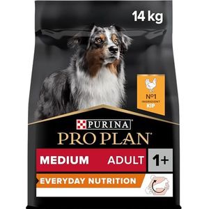 Pro Plan Hond Medium Adult Hondenvoer, Hondenbrokken met Kip, 14kg