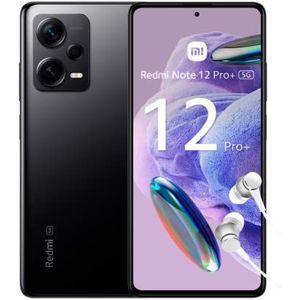 Redmi Note 12 Pro+ 5G - Revolutionary 200MP camera with OIS, 120W HyperCharge, 120Hz Flow AMOLED display, 8+256GB, Midnight Black