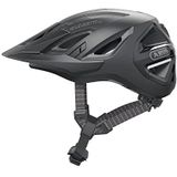 ABUS Urban-I 3.0 ACE cityhelm - sportieve fietshelm met LED-achterlicht, verlengd scherm en magneetsluiting - voor mannen en vrouwen - zwart, maat L