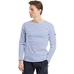 Armor Lux, Zeeman ""Loctudy"" heren, Wit (Dw5 wit/ster Dw5), XXS