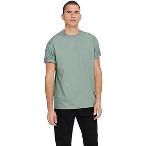 ONLY & SONS Fred Relaxed T-shirt met korte mouwen, Chinoisgroen, XS