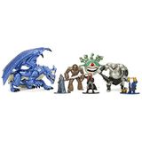Jada Toys Dungeons & Dragons Set van 7 figuren Diecast Nano Metalfigs 4-10 cm